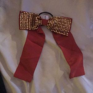 Anthropologie ponytails NWT bow studded
